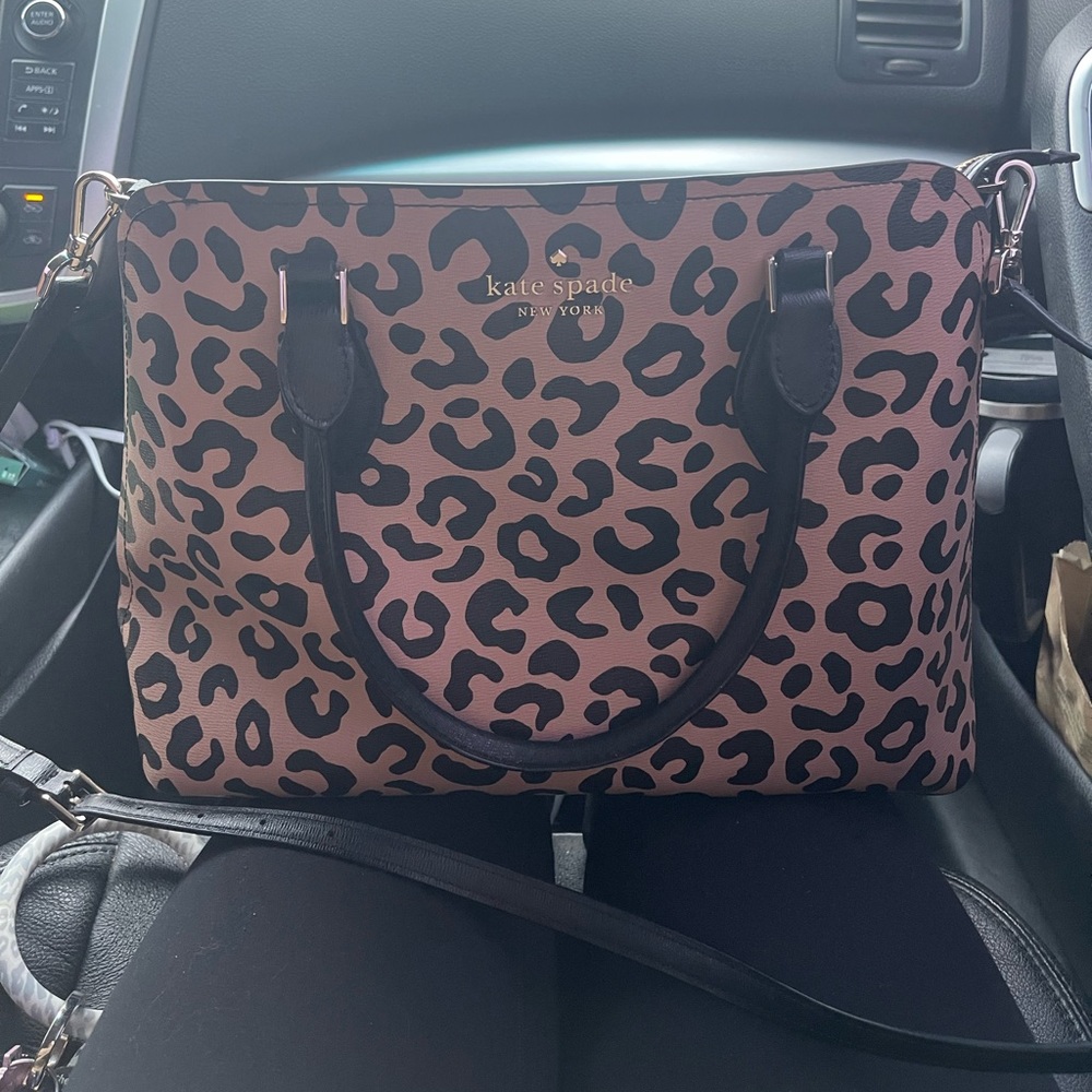 Kate Spade cheetah bag
